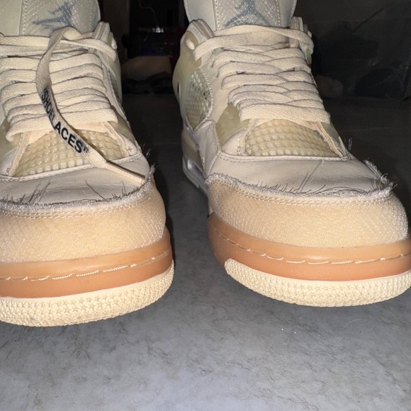 Size 12 W, 10.5 M - Jordan 4 x Off-White Mid Sail main image 6
